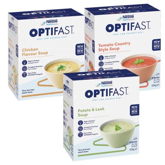 Optifast Soup 瘦身代餐濃湯 (8 x 53g) (7盒) Optifast Soup 瘦身代餐濃湯 (8 x 53g) (7盒)